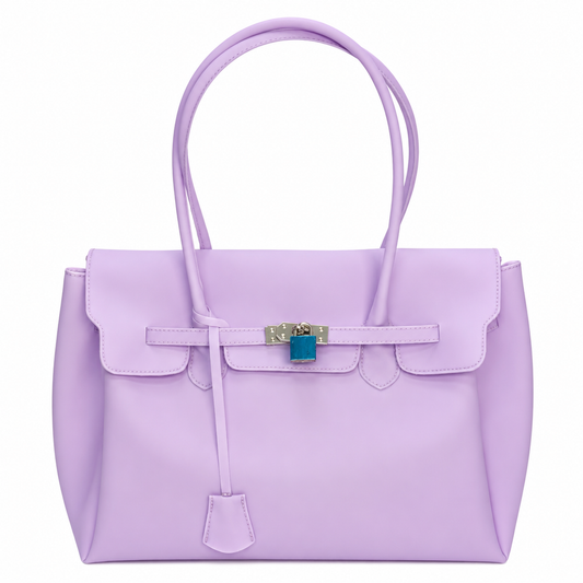 Lavender Lock Tote Bag